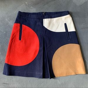 Maeve Graphic Mod Skirt from Anthropologie